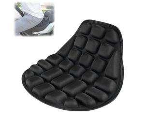 Motorcycle Seat Cushion for BMW R nineT Urban G/S 2017-2020 | 3D honeycomb air-cell padding & EVA core. Shock-absorbing, non-slip motorbike saddle cover for cool, pain-free touring rides