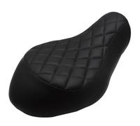 Motorcycle Seat Flat Seat Saddle Motorcycle Single Wide Driver Seat Soft Front Rider Cushion Pillion Pad For Sportster Iron 883 1200 XL 04-15, 48 72 10-15