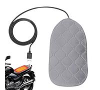 Motorcycle Seat - Heated Waterproof Cushion for Winter Riding | Oxford Fabric Shell with Electric Warming Pad, Insulated Motorbike Saddle Cover Comfort Layer for Outdoor Commuting Touring Travel