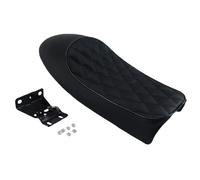 Motorcycle Seat Retro Motorcycle for Seat Hump Brat Style Vintage Saddle Cushion Replacement for CB CL Motorbikes Black