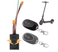 Motorcycle Security Alarm System - High Volume Motion Detector, Smart Anti-Theft Protection Device, Electric Scooter Guard Accessory, Wireless Vibration Response System | Portable Alarm for E-Bike Gar