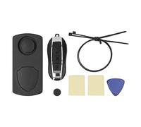 Motorcycle Security Alarm Theft Vibration Motion Sensor with 115dB Super Alarm 3 Bell Sounds Design for Motorcycles Bikes Electric Scooters