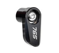 Motorcycle Sensor Cover For Trident660 Motorcycle CNC Front Rear Wheel ABS Sensor Guard Protection Cover(1PCS Black-765)