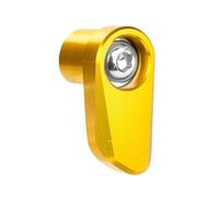 Motorcycle Sensor Cover For Z900RS SE Z650 Z500 Z400 Ninja650 500 400 Motorcycle CNC Front Rear Wheel ABS Sensor Guard Protection Cover(1PCS yellow-Nologo)