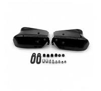 Motorcycle Shield Handguards Handlebar Protector Windshield For Yamaha For Majestys XC 155 For Augur S-MAX(Black)