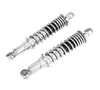 Motorcycle Shock Absorber, 1 Pair Replacement Parts Hard Steel Alloy Rear Suspension Shock Absorber for Electric Dirt Pit Bike Scooter ATV Quad Go Karts with a Hole Diameter of 280mm