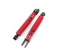 Motorcycle Shock Absorber 223mm For Light Ride For Suzuki Two-Stroke AG50 AG100 V100 Scooter Front And Rear Modified Shock Absorber(Red spring black)