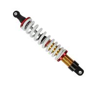 Motorcycle Shock Absorber 380mm Hole Center Distance, Universal Adjustable Damping Shock Damper for 90cc to 250cc Dirt Bike ATV Quad Go Kart with 10mm Mounting Holes