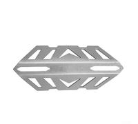 Motorcycle Shock Absorber Front Fork Dust Damper Cover Aluminum Alloy Protective Spring Cover Suitable for On Off Road Use (Silver (one))