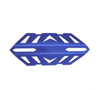 Motorcycle Shock Absorber Front Fork Dust Damper Cover Aluminum Alloy Protective Spring Cover Suitable for On Off Road Use (Silver (Blue (one))