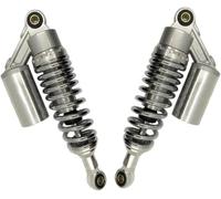Motorcycle Shock Absorber Motorcycle Shock Absorber For ATV Black Plating 11 280MM Spring 8MM(Silver)