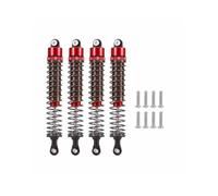 Motorcycle Shock Absorber Oil Filled Shock Absorbers, 52-120mm, 4 Pieces, For 1/10 RC Cars, Monster Trucks, Buggy, Touring(Red 120mm)