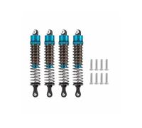 Motorcycle Shock Absorber Oil Filled Shock Absorbers, 52-120mm, 4 Pieces, For 1/10 RC Cars, Monster Trucks, Buggy, Touring(Blue 95mm)