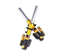 Motorcycle Shock Absorber Universal Motorbike E-Scooter 30/33mm Mount 380mm To 420mm Front Fork Hydraulic Front Shock For Ya&maha FORCE RSZ JOG NIU Ninebot