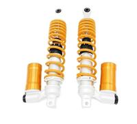 Motorcycle Shock Absorbers Universal 320mm 340mm 360mm Motorcycle Adjustable Rear Shock Absorbers Rebound Damping Invert Fork(340MM a Pair)