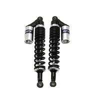 Motorcycle Shock Absorbers Universal 400mm 15 3/4" Motorcycle Air Shock Absorber Rear Suspension Quad Scooter Dirt Bike Motor Falling Protection(1)