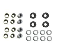 Motorcycle shock bush kit, complete set with rubber & metal spacers