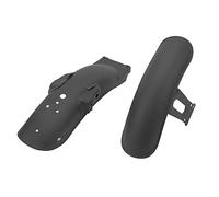 Motorcycle Shockproof Strong Strength Front Rear Wheel Guard Replacement for CG125 GN125 Iron Material (Black)