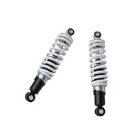 Motorcycle Shocks 2pcs 250mm 700lbs Rear Spring Shock Absorber Sensa-Trac Load 400lbs For 100cc 125cc Dirt Bike ATV Quad