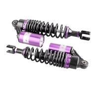 Motorcycle Shocks 2Pcs 350mm Motorcycle Damping Adjust Air Rear Shock Absorber For 150cc~750cc For Street Bikes Scooters ATV