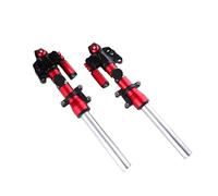 Motorcycle Shocks 30/33 Core 380mm To 420mm Motorcycle Front Fork Front Shock Absorber Universal Scooter For FORCE RSZ JOG CYGNUS-ZR NIU (33Core 380mm red)