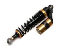 Motorcycle Shocks 305mm 320mm 330mm 340mm Spring Motorcycle Modified Part Rear Shock Absorber Nitrogen Hydraulic Damp ATV Dirt Bike (Black g 340mm)