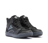 Motorcycle Shoes Impermeabile Woman Dainese SUBURB D-WP Black/Iron Gate/Metal