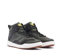 Motorcycle Shoes Man Dainese SUBURB AIR Summer Black/White/Army Green