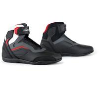 Forma Stinger Evo Flow Motorcycle Shoes, black/white/grey, size 45