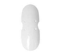 Motorcycle Short Mudguard Retro Look Polymer Splash Cover Replacement Panel for Front-End Garage Rebuild Projects