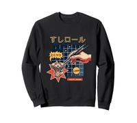 Motorcycle Shovelhead Engine Sushi Japan Tokyo Retro Art Sweatshirt