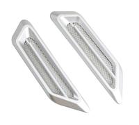 Motorcycle Side Air Vent Grille Heavy Duty Design Enhance Active Look Quick Installation for Exterior Style ABS Car Bumper Cover to Enhance the Look of Your