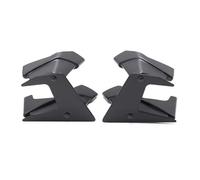 Motorcycle Side Downforce Spoilers Side Winglet Fairing Wings Accessories For Y&amaha MT07 MT 07 2018 2019 2020 spoiler kit(Black)