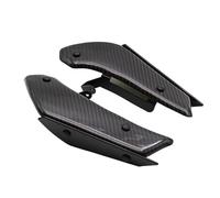 Motorcycle Side Downforce Sport Spoilers Fixed Winglet Fairing Wing Cover For B&MW S1000RR 2019 2020 2021 spoiler kit(Carbon Fiber)