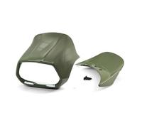 Motorcycle side fairing For Vespa Sprint 50 125 150 Motorcycle Front Fairing Headlight Cover Windshield Tailpiece Tail Section Cowl Deflector Motorbike Cowls(Green-Set)