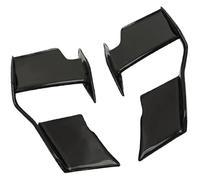Motorcycle Side Fairing Wing For S1000R 2021-2023 Motorcycle Front Fairing Winglets Side Winglet Aerodynamic Wing Kit Spoilers Windshield Spoiler(Bright Black)