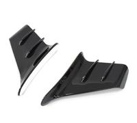 Motorcycle Side Fixed Wing Compatible With S1000RR For S1000XR For S1000R For HP4 Motorcycle Universal Fairing Side Winglet Aerodynamic For Wing Deflector Spoiler(Bright black)
