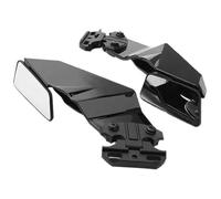 Motorcycle Side Frame Panel Guard Motorcycle Mirror Adjustable Rotating Rearview Universal Side Wing Spoiler Fairing Motorcycles Tank Panel Replacement