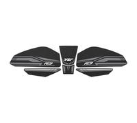 Motorcycle Side Fuel Tank Protector Sticker for YZF R7 YZFR7 YZF-R7 2021-2025 Oil Traction Pads Decal Motorbike Fuel Tank Pads Stickers Decals(Titanium)