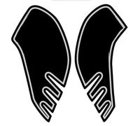 Motorcycle Side Fuel Tank Sticker For BMW For R-NineT Pad Protector Decal Non-Slip Motorbike Gas Fuel Tanks Pads(SET 3)