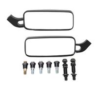 Motorcycle Side Mirror 2Pcs High Definition Adjustable Rear View Handlebar Mirror for XJR1300 XVS950 XT660 Majesty DRD Durable ABS Metal 8mm 10mm