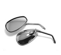 Motorcycle side mirror 2Pcs/Pair Motorcycle Rearview Mirror Electrombile Scooter E-Bike Rearview Mirrors 10mm For H&ONDA Shadow Ace Spirit Magna VT750