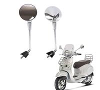 Motorcycle Side Mirror Aluminum Alloy Round Rear View Mirror Rear View Mirror Suitable for Motorcycle Mirror Screw 8mm