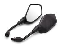 Motorcycle Side Mirror Carbon Fiber White Glass Rearview Mirrors For Benelli Be300 Be600 Tnt/be 300 600(Carbon Fiber)