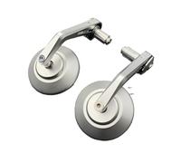 Motorcycle Side Mirror Compatible With For XJR1300 For XJ6 For MT-01 Motorcycle Rear Side Mirror Motorcycle Side Rearview Mirror Motorcycle Accessory(Silver)