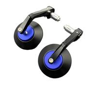 Motorcycle Side Mirror Compatible With Suzuki For Gladius For SFV650 For SV1000 For GSR600 Motorcycle Mirrors Motorcycle Bar End Mirrors Motorcycle Rearview Mirror(Blue)