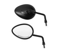 Motorcycle Side Mirror For Indian Scout Bobber Twenty 2023 Roadmaster Limited 2022 Chief Dark Horse 2017 10mm Rear View Side Mirror Motorbike Parts(Matte Black)
