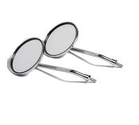 Motorcycle Side Mirror Motorbike Scooter Universal Wing Mirror Set 10mm