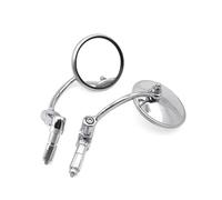 Motorcycle side mirror Motorcycle 22mm Handlebar End Side Mirror Off Road Scooter Dirt Bike Mirror Cover Side Wing Mirror Cover Accessories