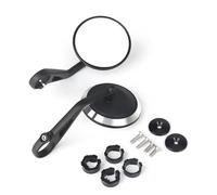 Motorcycle Side Mirror Motorcycle Handlebar Handle Rearview Side Mirrors End Mirror For Street For Trident 660 Bobber T120 For Daytona 675